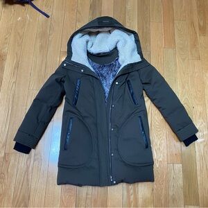 Soia & Kyo Green Winter Puffer Coat